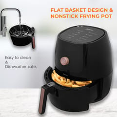 Balzano Airfryer  1700watt Black