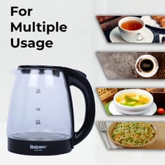 Balzano Glass Electric Kettle 1500W