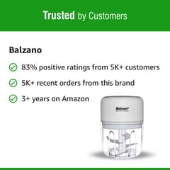 Balzano Chef Master Rechargeable Mini Electric Chopper