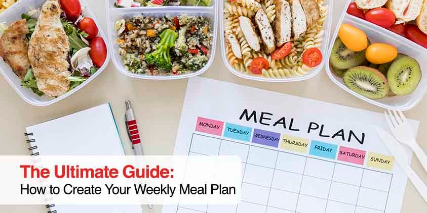 THE ULTIMATE GUIDE: HOW TO CREATE YOUR WEEKLY MEAL PLAN