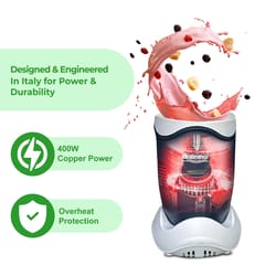 Balzano High Speed Nutri Blender/Mixer/Smoothie Maker - 400 Watts -  Lamborghini