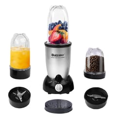 Balzano High Speed Nutri Blender/Mixer/Smoothie Maker - 500 Watts -  Silver