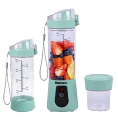 Balzano Portable Blender, Blender for Smoothie and Juices, Crush Ice, Baby Food Blender, Smoothie Blender, Wireless Travel Blender, Juicer Blender, Green